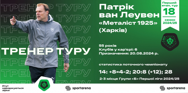 Євпак, Арі Моура, новий капітан Міная та автор голу туру: вся збірна 18-го туру першого етапу Першої ліги