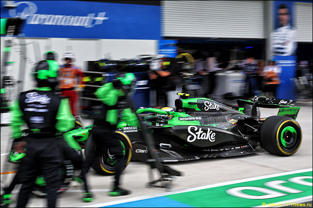 DHL Fastest Pit Stop Award: Лучший пит-стоп у Sauber