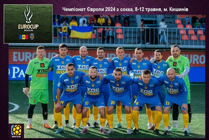 Socca. Жеребкування чемпіонату Європи 2025. Хто в суперниках України