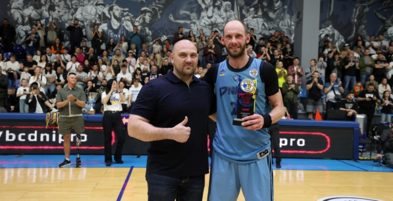 Тимофеєнко визнаний MVP сезону Суперліги FAVBET-2024/25