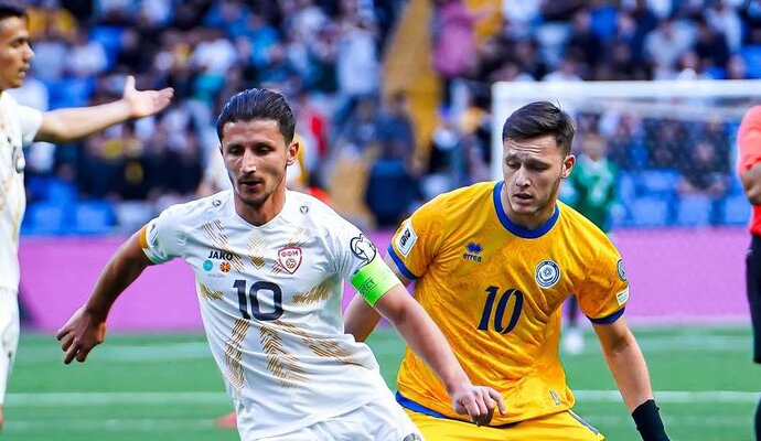 Казахстан поступився Північній Македонії, Хорватія прийме Чехію – результати матчів європейського відбору ЧС-2026 за 9 червня