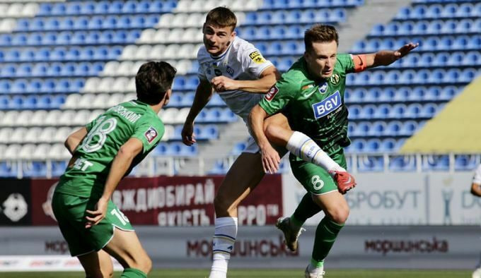 Динамо Київ розгромило Полісся 4:1 у 4-му турі