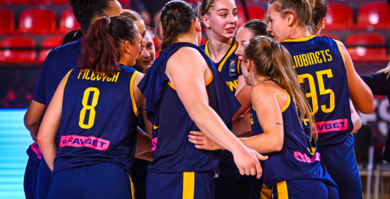 Жіноча збірна України втратила сім місць у рейтингу FIBA