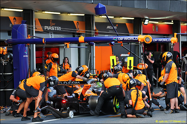 В McLaren поработают над пит-стопами