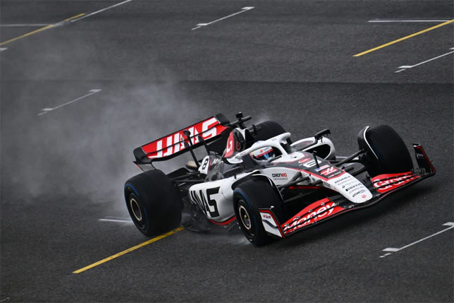 Видео: Роман Грожан вернулся за руль Haas
