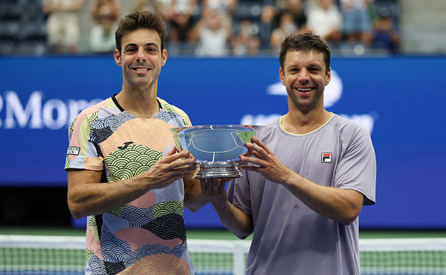 US Open. Гранольєрс і Себальйос, відігравши матчболи, виграли другий титул Grand Slam у сезоні