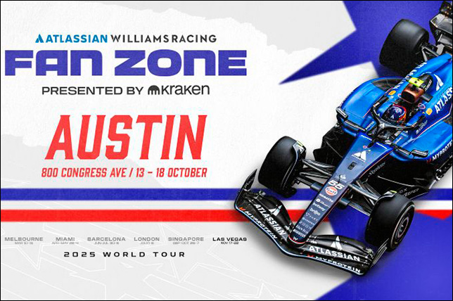 В Остине откроется фан-зона Williams