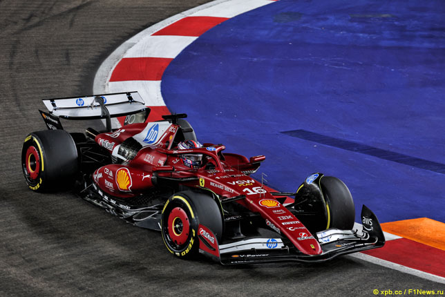 Леклер не рассчитывает на прогресс Ferrari до конца года