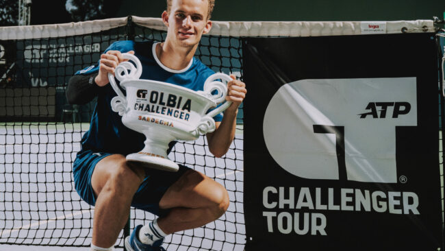 ATP Challenger Tour. "Лакі лузер" із п'ятої сотні рейтингу завоював свій дебютний титул, Жаке виграв третій турнір цього року