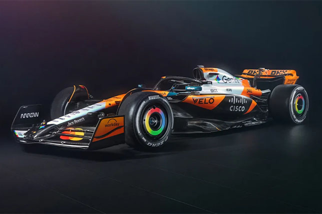 В McLaren показали раскраску для Гран При США