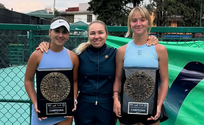 Метепек (ITF Juniors). Бєлінська продовжила свою переможну серію, оформивши чемпіонський дубль