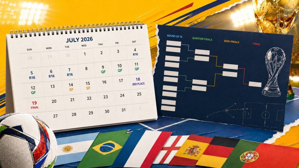 Календар матчів ЧС-2026: дати, час за Києвом і повна турнірна сітка плей-оф
