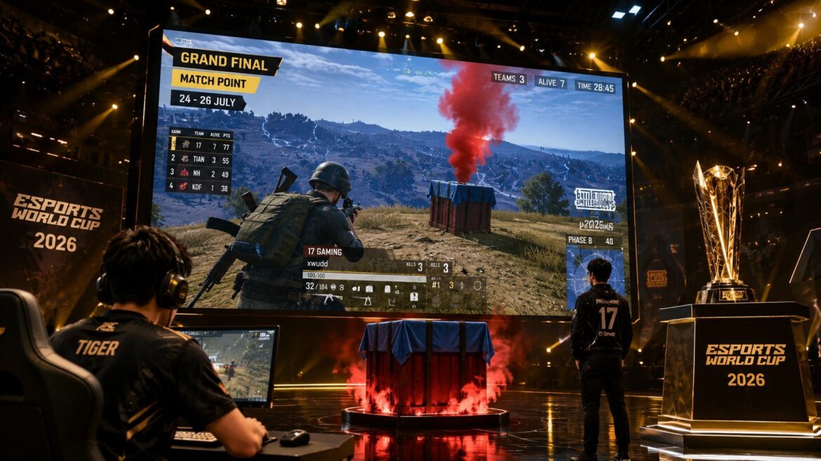 Esports World Cup 2026 з PUBG пройде 21–26 липня в Парижі: 24 команди, NAVI і Nemesis, три дні групового етапу, 18 матчів фіналу та система SMASH. Формат, розклад, карти й усі учасники EWC26.