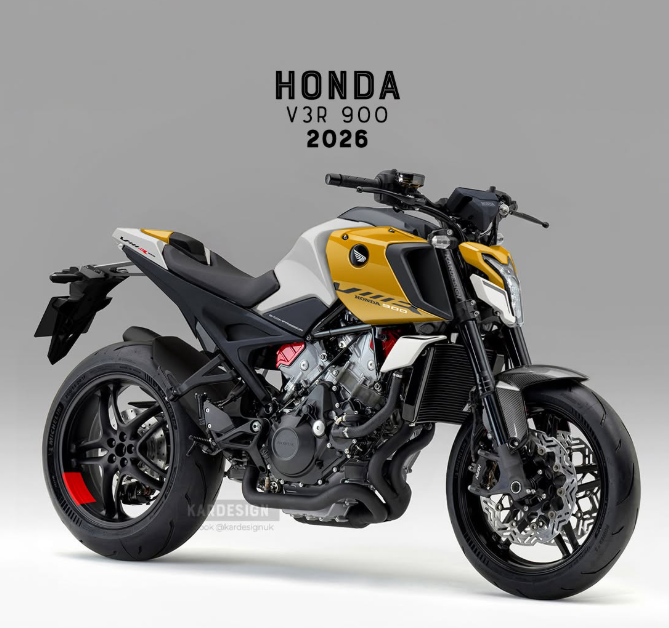 Honda готує мотоцикл V3R 900 з електричним компресором: чи стане він заміною NC750X