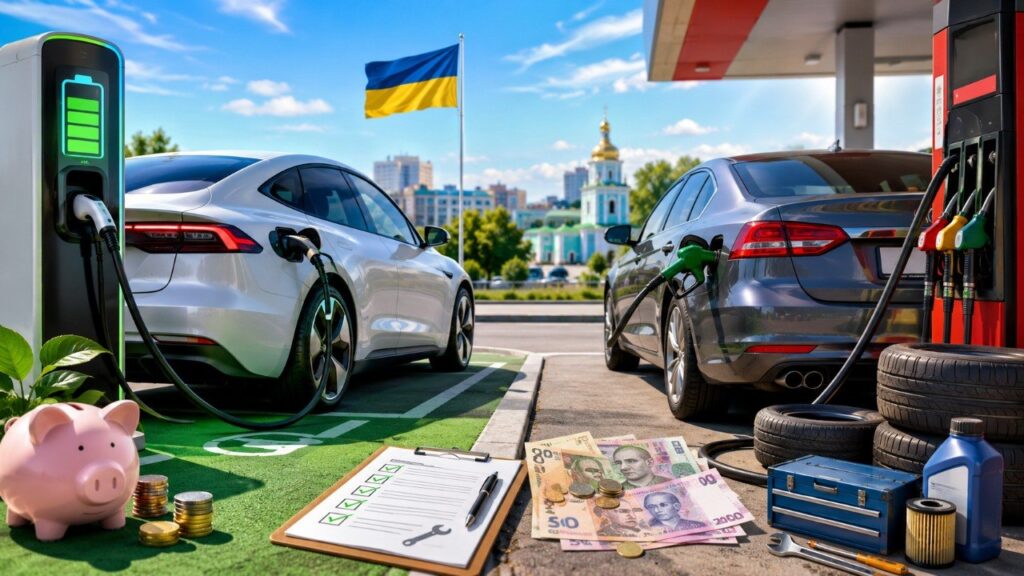 Гібрид чи електромобіль у 2026 році: повний розрахунок витрат в Україні