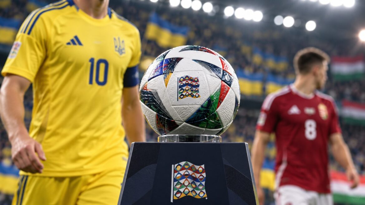 Збірна України стартує в Лізі націй 2026/27 матчем проти Угорщини 25 вересня. Повний календар шести ігор, суперники, час початку матчів і формат групи B2 — офіційні дані УЄФА та УАФ. Усі дати сезону.