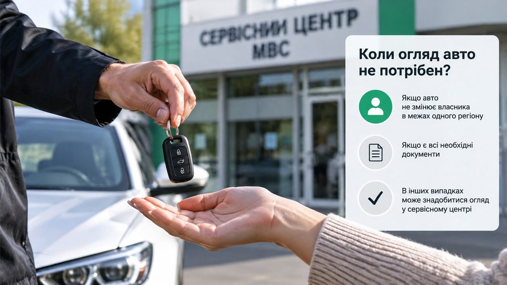 Чи потрібно везти авто до сервісного центру під час продажу: у яких випадках машину можна переоформити без огляду